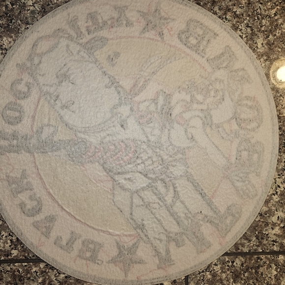 Lip Bomb Bikers Jacket Embroidered 9.5" Patch - Picture 3 of 3